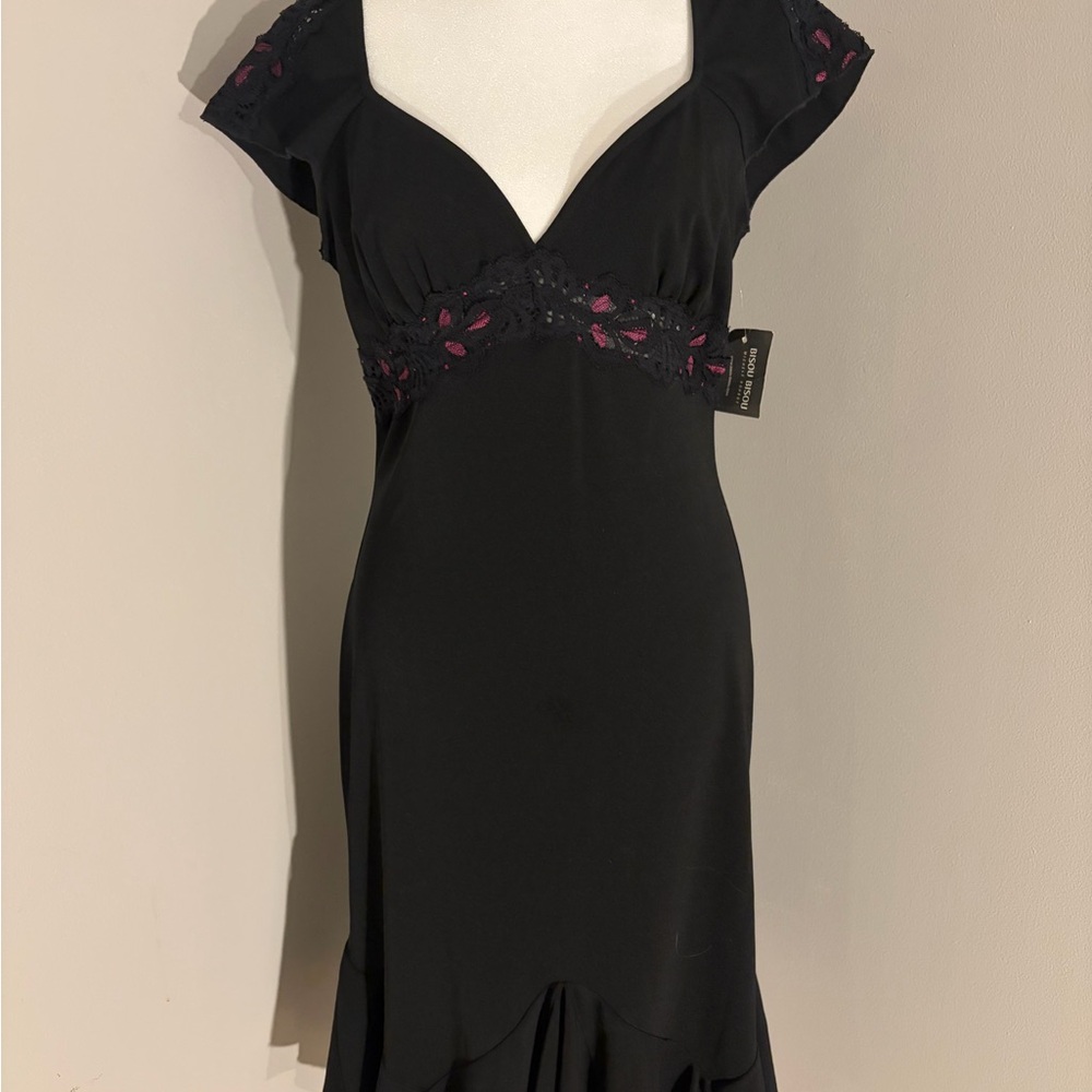 Elegant Black Bisou Bisou Dress